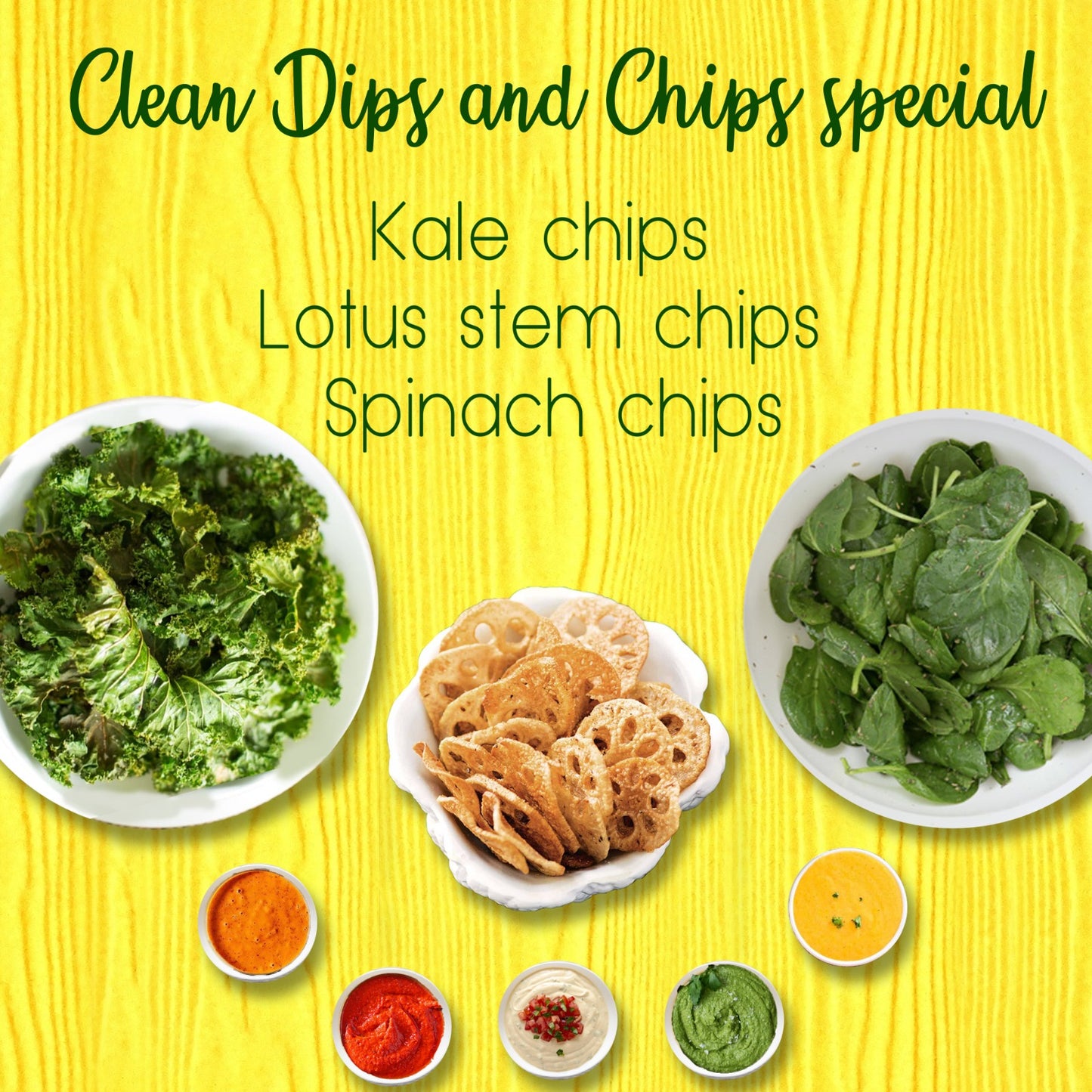 Clean Dips And Chips Special