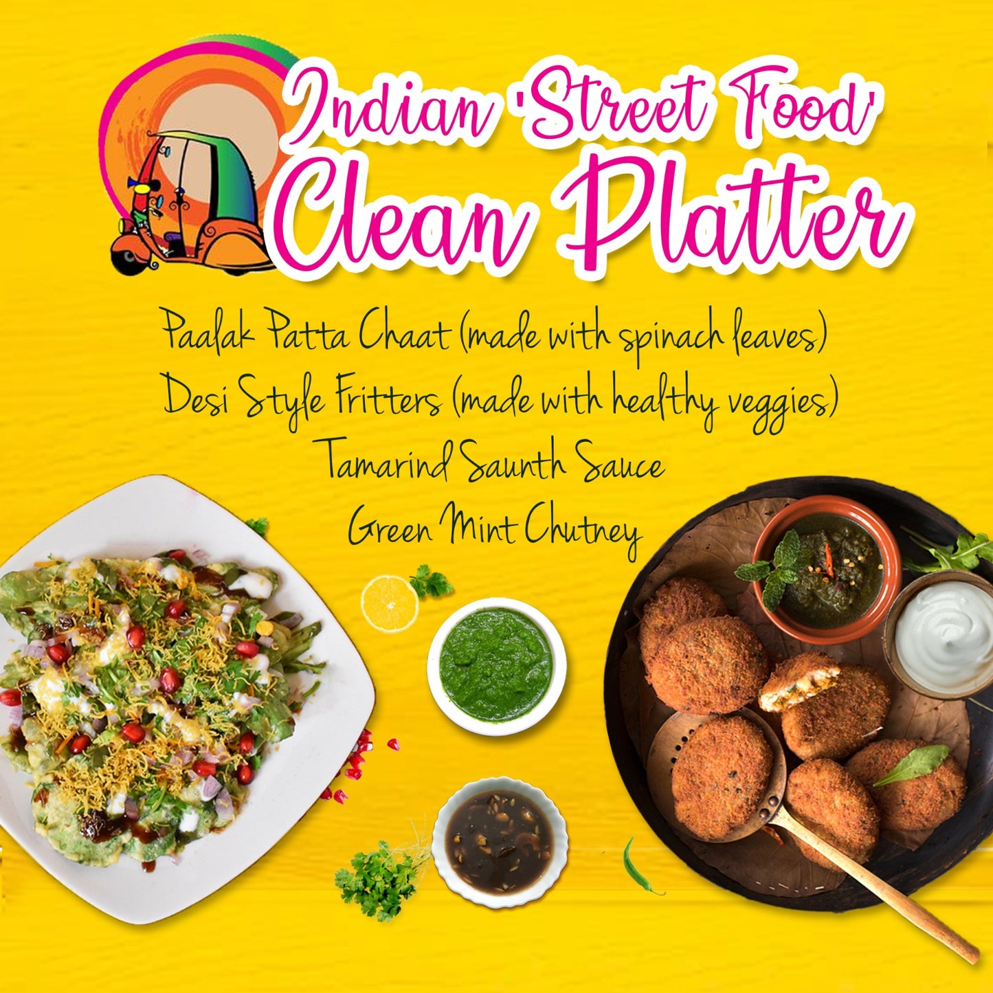 Indian Street Clean Platter