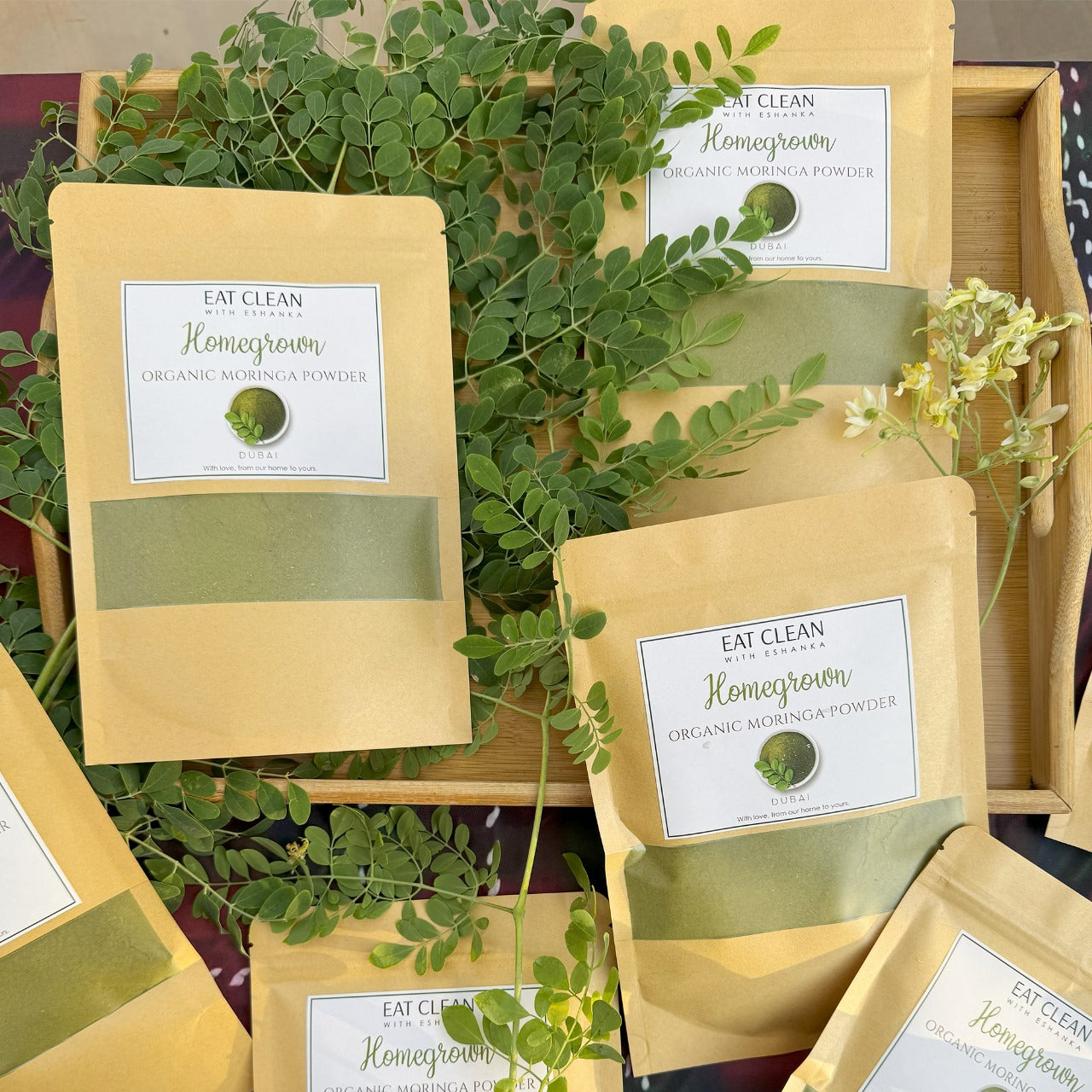 Homegrown Organic Moringa Powder 125gms